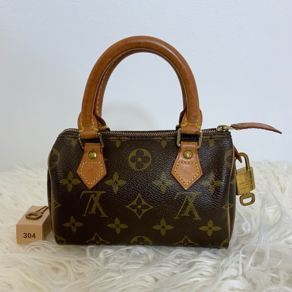 VINTAGE Louis Vuitton Speedy HL Nano Mini Bag